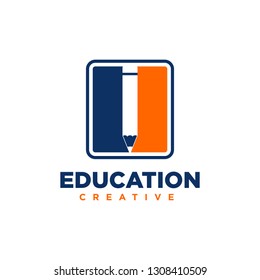 pencil logo template