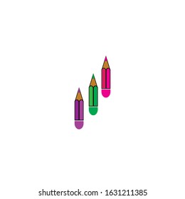 Pencil Logo Template vector symbol nature