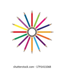 Pencil Logo Template vector symbol nature