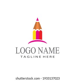 Pencil Logo Template vector symbol design