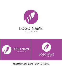 Pencil Logo Template vector symbol design