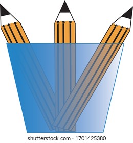pencil logo, this logo is inspired by pencil