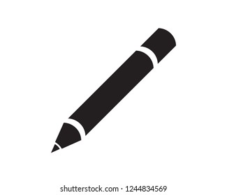 pencil logo vector icon template Illustration