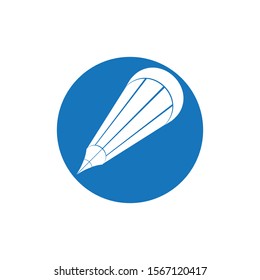 pencil logo vector template design