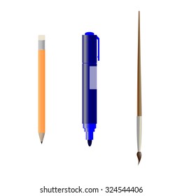 Pencil Marker Brush