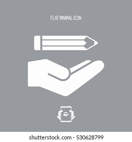 Pencil - Minimal modern icon