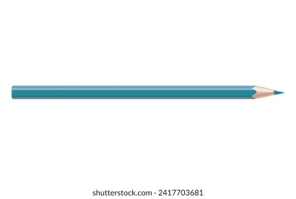 Pencil mockup realistic. Colored wooden graphite pencil. School office stationery, creative design vector bright item