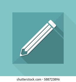 Pencil modern vector icon