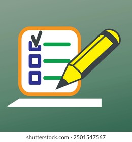 Bleistift- und Notengrafik - Stockdesign
