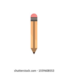 pencil office work business equipment icon vector illustration