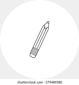 Pencil outline