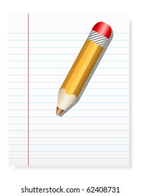 Pencil and paper