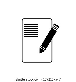 pencil paper icon