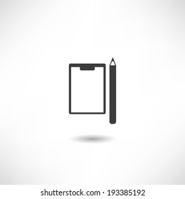Pencil and Paper icon
