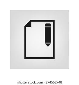pencil paper sheet 