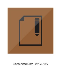 pencil paper sheet