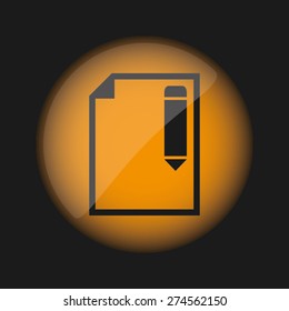 pencil paper sheet