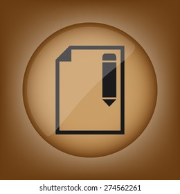 pencil paper sheet