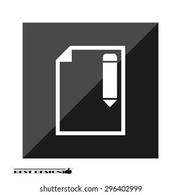 pencil paper sheet