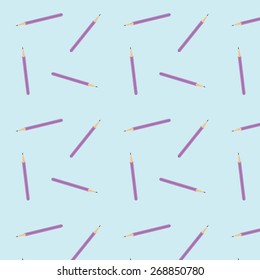 pencil pattern in pastel color