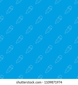 Pencil pattern vector seamless blue repeat for any use