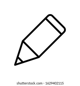 Pencil, pen icon vector design templates isolated on white background