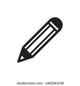 pencil, pen icon vector template