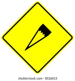 signo de punto de lápiz