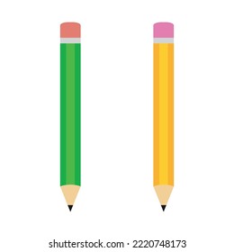 Pencil in a realistic style for various web sites.