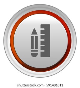 pencil and ruler icon