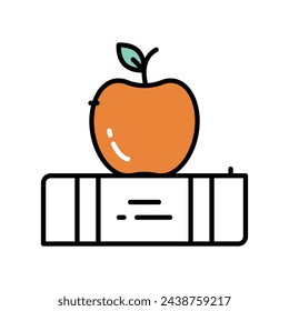 Pencil And Ruler icons vector strock illustration