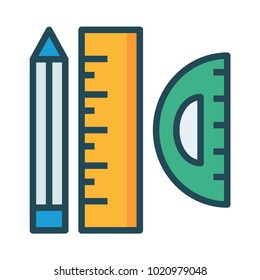pencil ruler scale 