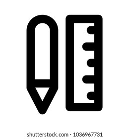 pencil ruler scale 