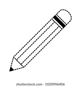 pencil school isolated icon