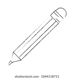 pencil school isolated icon