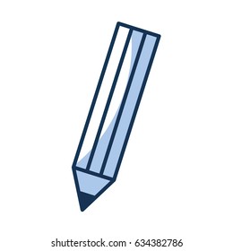 pencil school isolated icon