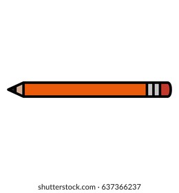 pencil school isolated icon