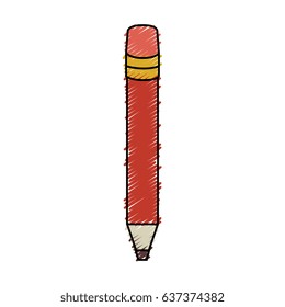 pencil school isolated icon