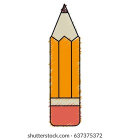 pencil school isolated icon