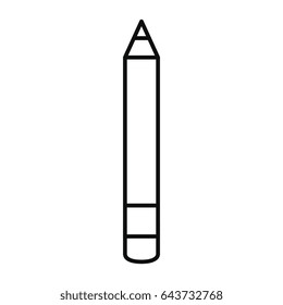 pencil school isolated icon
