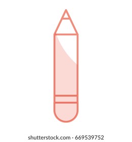 pencil school isolated icon