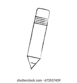 pencil school isolated icon