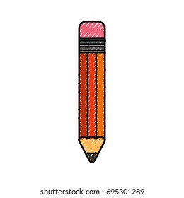 pencil school isolated icon