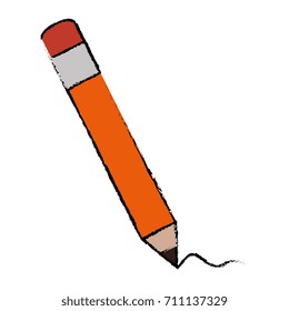 pencil school isolated icon