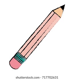 pencil school isolated icon