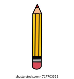 pencil school isolated icon