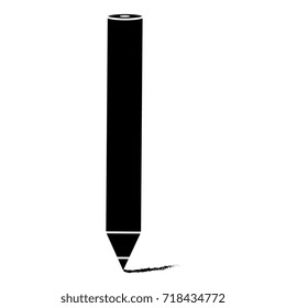 pencil school isolated icon