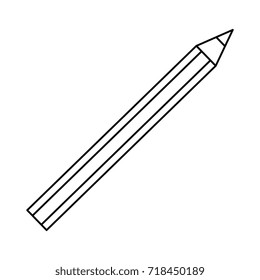 pencil school isolated icon