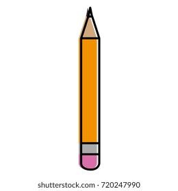 pencil school isolated icon