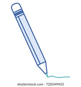 pencil school isolated icon